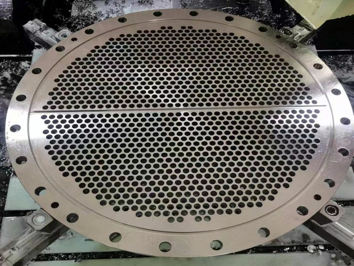 316L大口徑不銹鋼固定管板法蘭